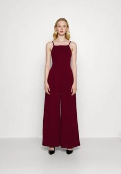 Strappy JumpsuitTuta JumpsuitBordeaux Donna Tute Jumpsuit WAH21T01W-G11