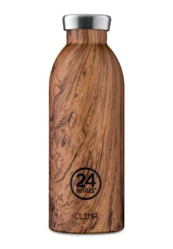 24Bottles Clima Bottle Wood 330Ml - Borraccia - Sequoia Wood