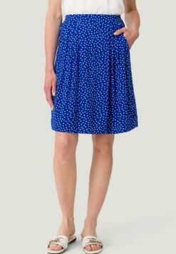 Zero Mit PunktedruckGonna A CampanaBluecream Donna Gonne ZEE21B055-K11