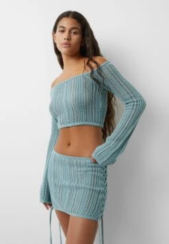 PULL & BEAR With Side DrawstringsMinigonnaMint Donna Gonne PUC21B0K8-M11