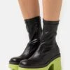 Steve Madden GeorginiaStivaletti Con PlateauBlack/Lime Donna Scarpe ST311N0AZ-Q14