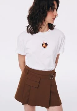 Twist Regular Fit Belted - Shorts - Brown